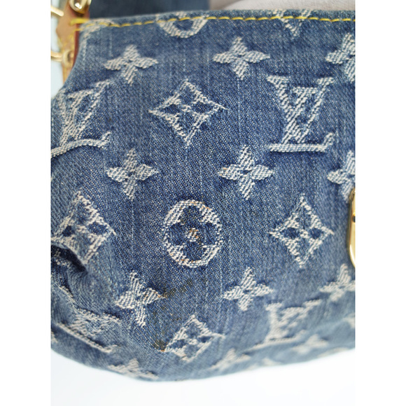 Louis Vuitton Monogram Denim Mini Pleaty Blue - Picture 5 of 8